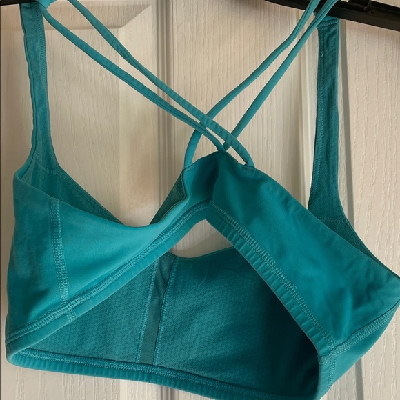 Lululemon Athletica Turquoise Strappy Bralette 8 - Picture 3 of 6